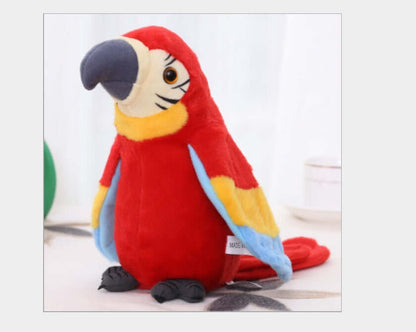 Perroquet Électronique en Peluche