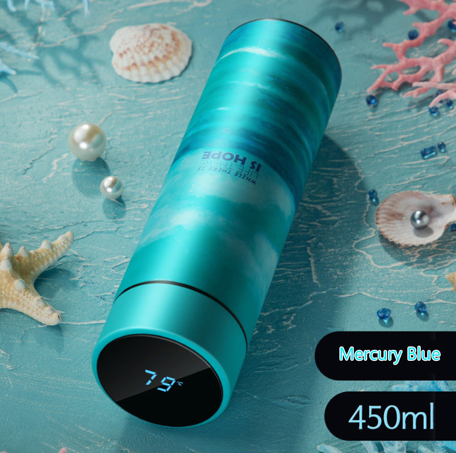 Bouteille isotherme inox – affichage LED tactile de la température