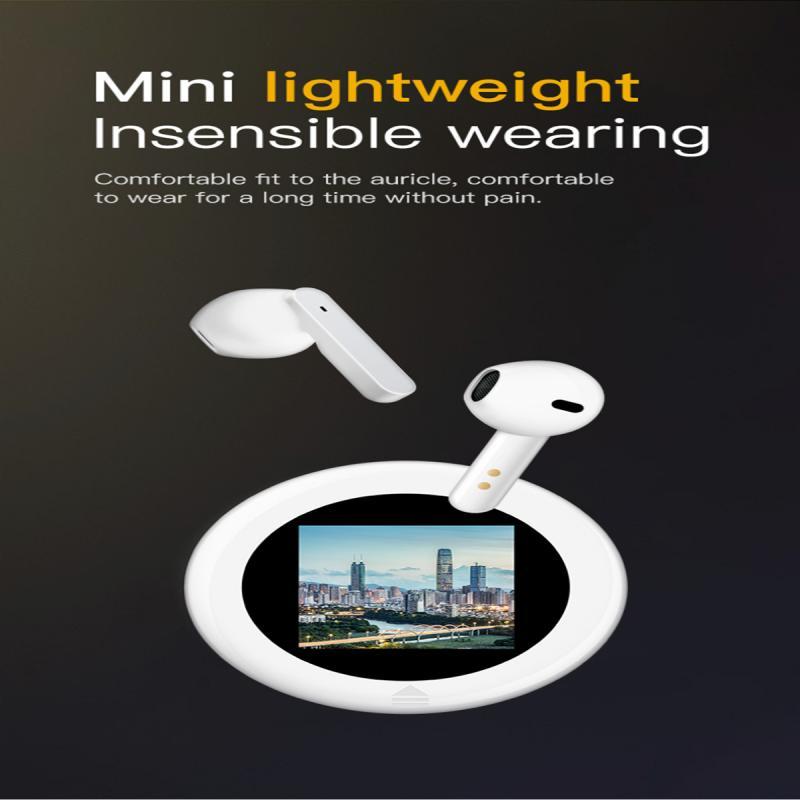 Wireless Bluetooth Headset HD LCD Digital Display