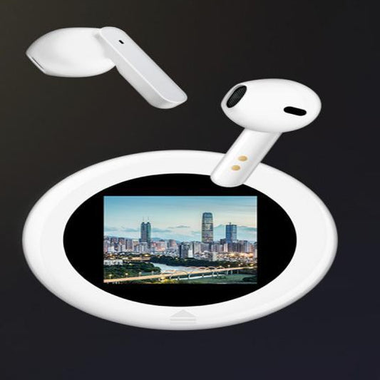 Casque Bluetooth sans fil – écran LCD HD digital, autonomie longue durée, son stéréo