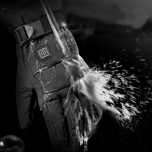 Gants chauffants électriques d’hiver – moto, écran tactile, imperméables, rechargeables