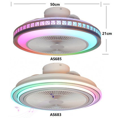 Ventilateur Plafonnier Intelligent LED