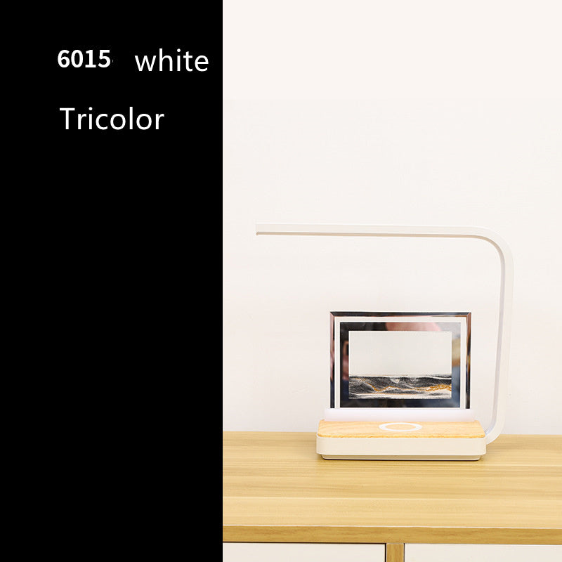 Lampe créative sablier LED 3D – décompression, peinture sable mouvant