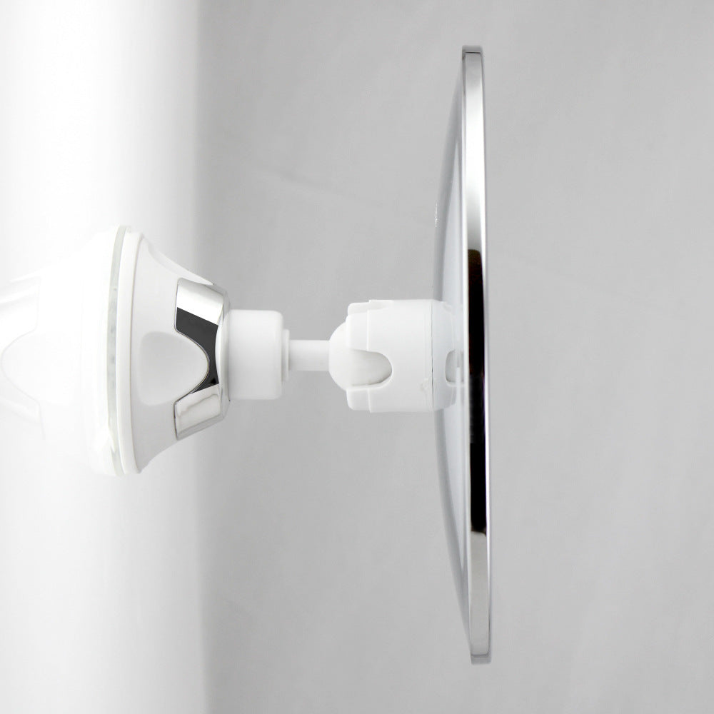 Miroir de maquillage 360° – ventouse puissante, grossissant, rotation complète, rasage et soins