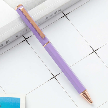 Stylo à Bille Métallique Hexagonal