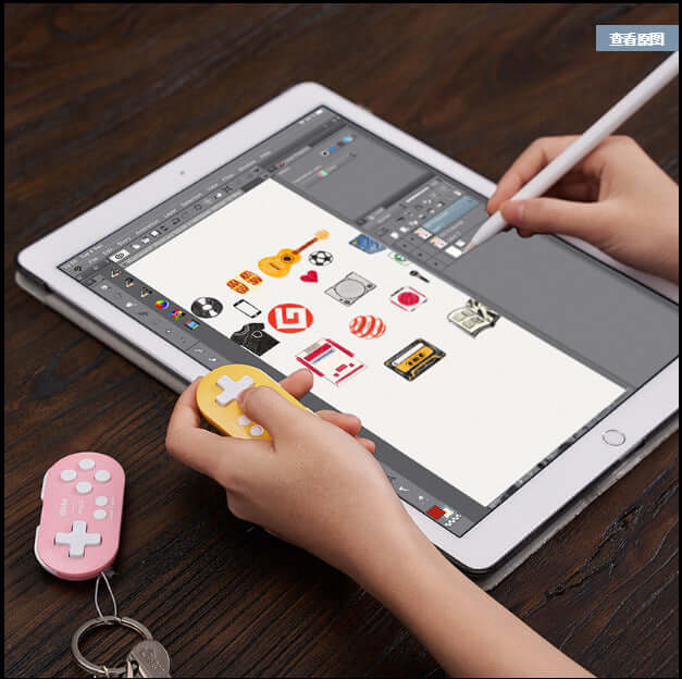 Mini Manette Bluetooth avec NFC