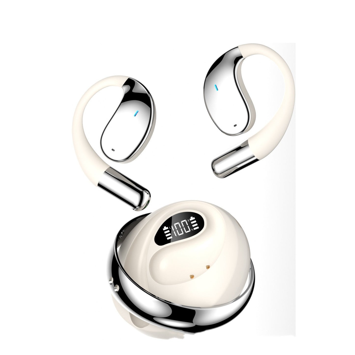 Casque Bluetooth YYK-Q93 - ouvert stéréo bilatéral – clip d’oreille, NFC, autonomie 8 h