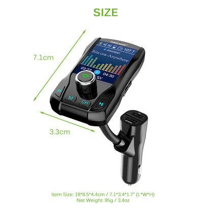 Transmetteur FM Bluetooth pour Voiture
