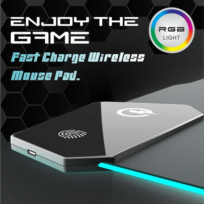 Tapis de souris de jeu lumineux  TYPC Interface