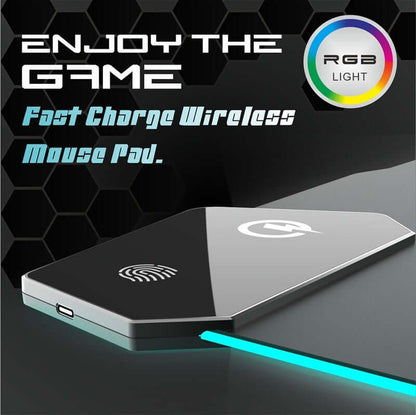 Tapis de souris de jeu lumineux  TYPC Interface