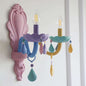 Applique murale en cristal