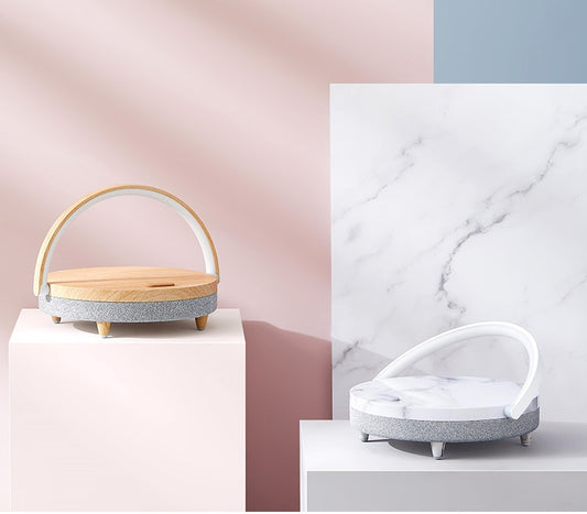 Lampe de nuit multifonction avec charge sans fil