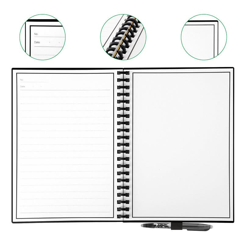 Carnet intelligent Elfinbook 2.0 –  sauvegarde cloud via application mobile