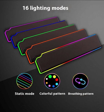 Support de Clavier RGB avec Repose-Poignet