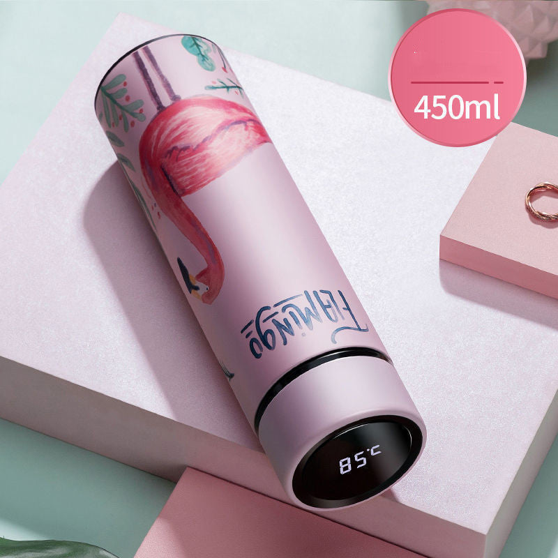 Tasse intelligente en acier inoxydable – affichage de température intégré