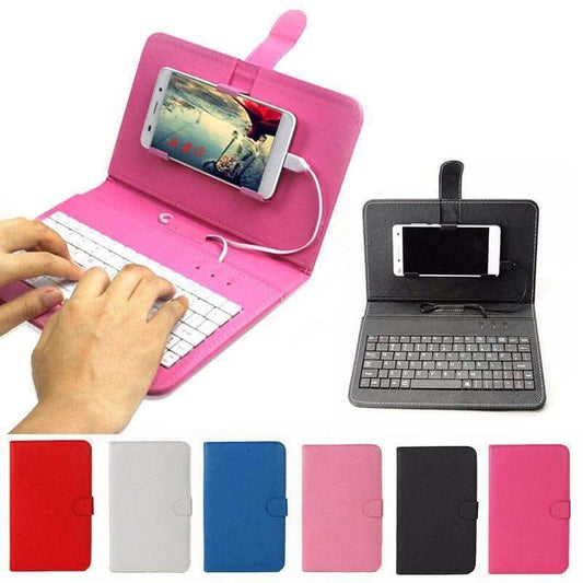 Ultra-Thin Bluetooth Keyboard Case for Smartphone