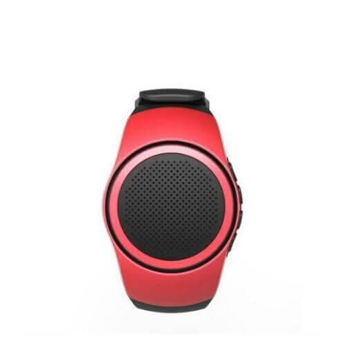 Montre Bluetooth rouge– montre musicale compacte et connectée
