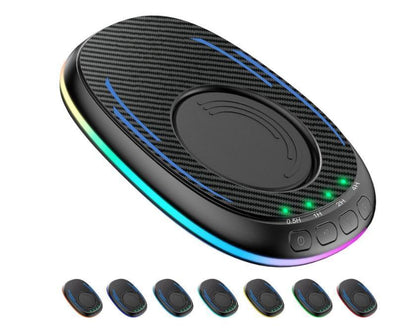 Dispositif anti-sommeil pour souris – mouvement automatique, design fibre de carbone, USB, silencieux