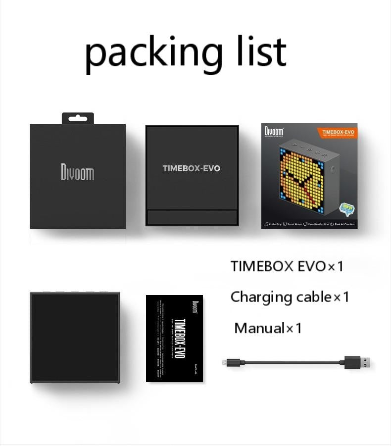 TimeBOX-EVO Smart Bluetooth Speaker Alarm Clock