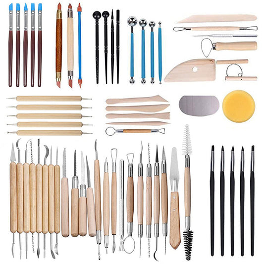 Ensemble d’Outils de Sculpture en Argile