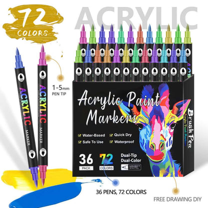 Dual Tip Acrylic Marker