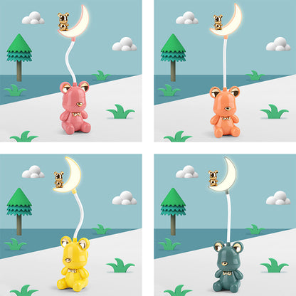 Lampe de bureau pliable et rechargeable - cartoon-