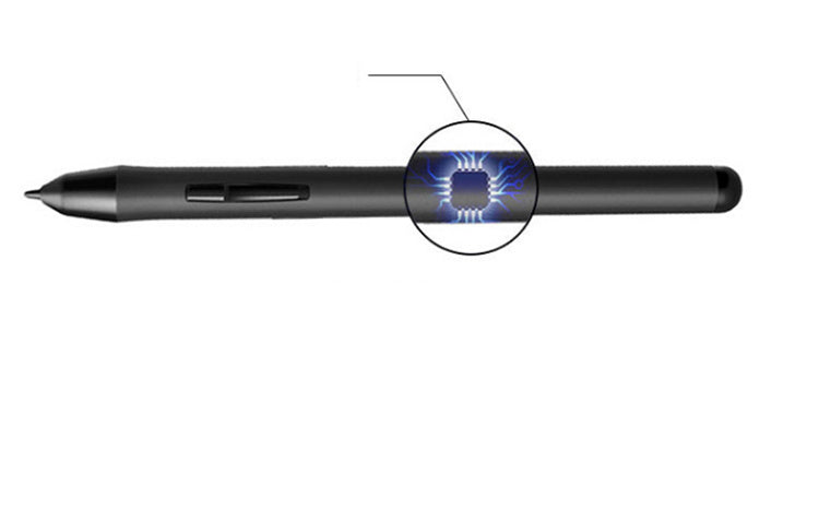 Tablette d’écriture numérique – enseignement en ligne, stylet passif, surface sensible, compatible Windows/Mac/Android