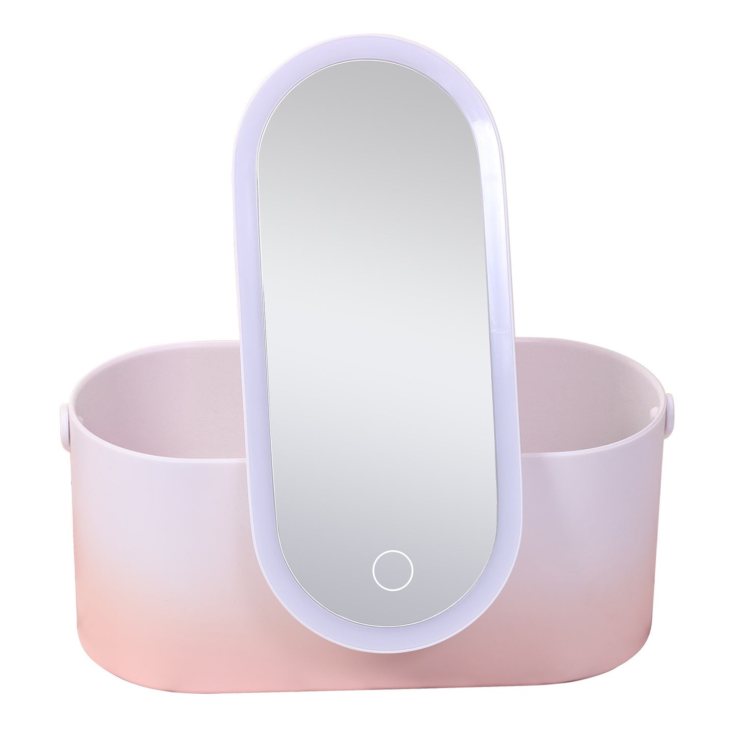 Boîte de Rangement Maquillage avec Miroir LED