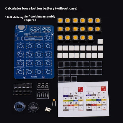 Kit DIY 51 – micro-ordinateur monocarte avec calculatrice à tube digital