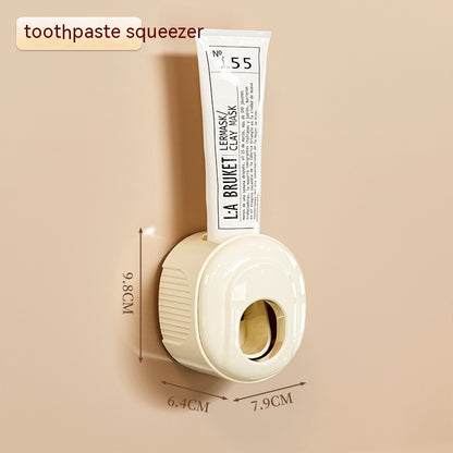 Bathroom Rack Punch-free Wall-mounted Toothbrush Cup Rack