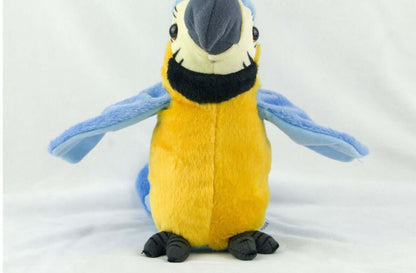 Perroquet Électronique en Peluche