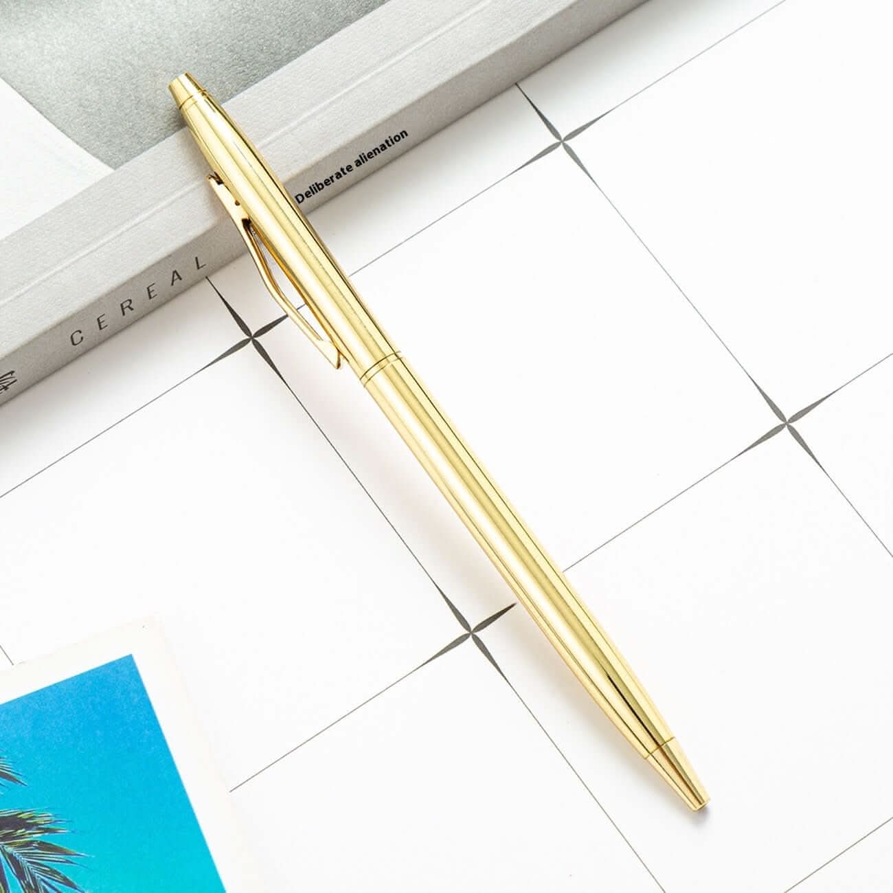 Gold-plated ballpoint pen