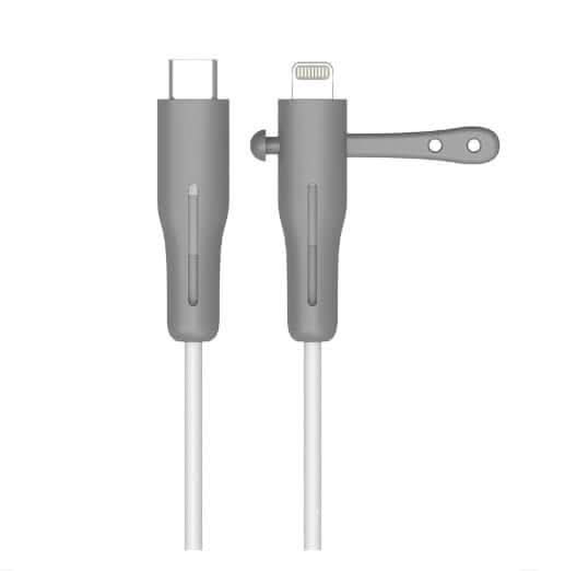 Cache câble en silicone anti-casse – Protection durable pour câble de charge