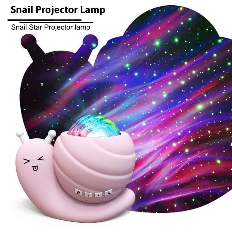 Lampe Projecteur Ciel Étoilé Escargot
