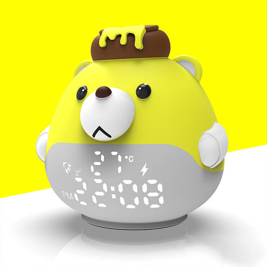 Bedside bell luminous cartoon electronic clock