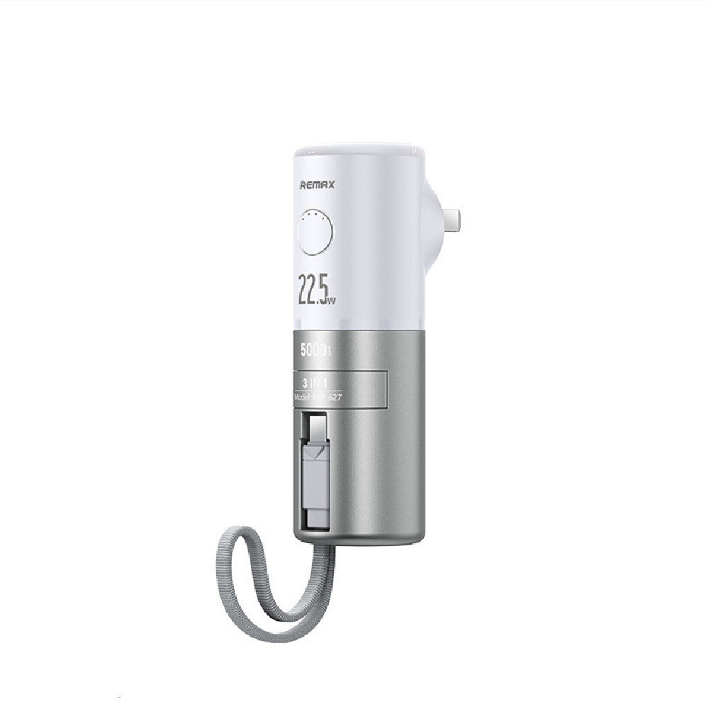 Batterie externe 20W – charge rapide avec câble intégré