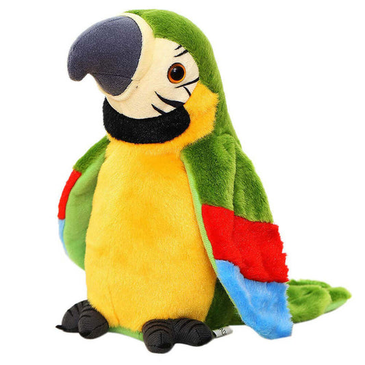Perroquet Électronique en Peluche