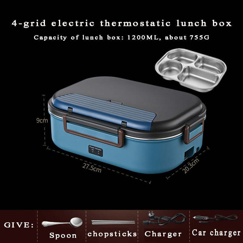 Lunch Box Électrique à Compartiments