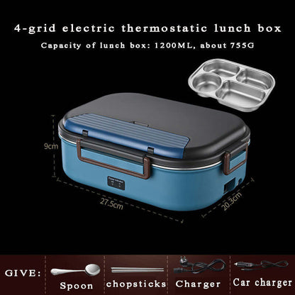 Lunch Box Électrique à Compartiments