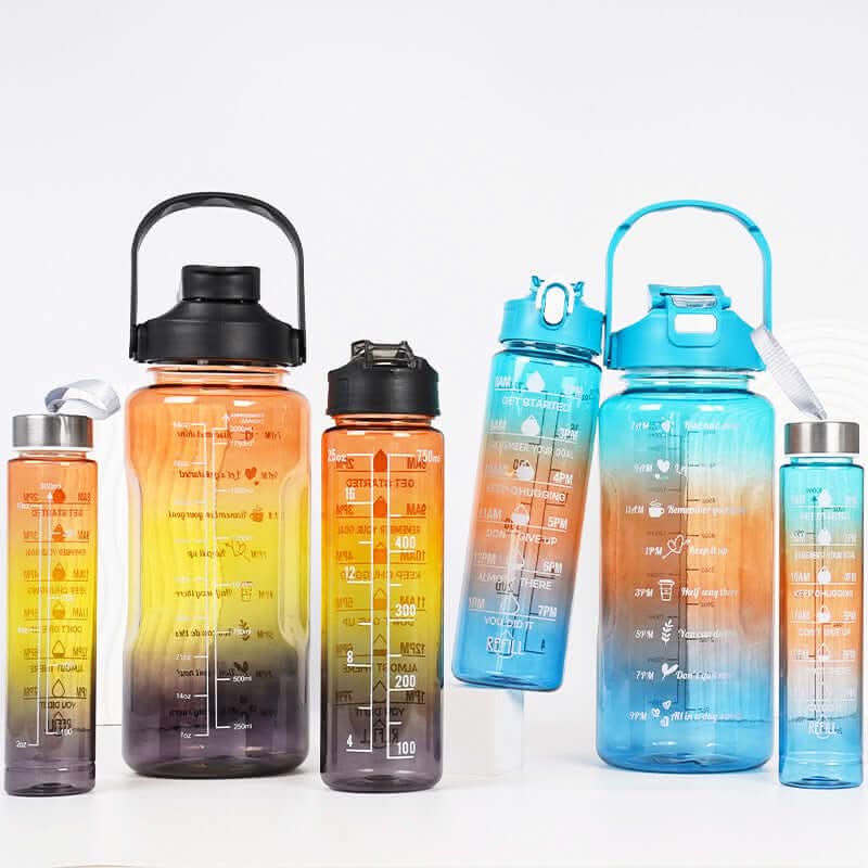 3-in-1 Sports Water Bottle Set
