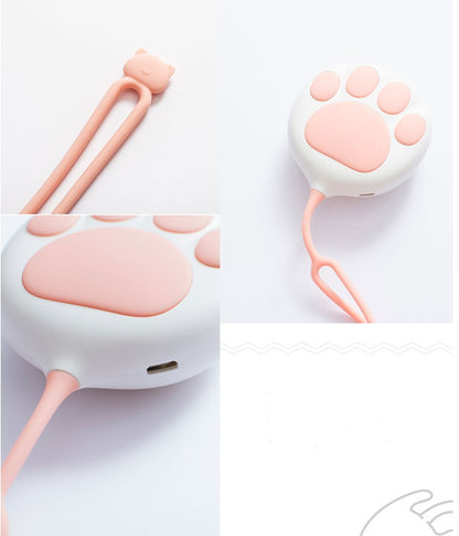 Chauffe-mains USB en forme de griffe de chat – design créatif, chaleur rapide, lumière LED, 3 niveaux