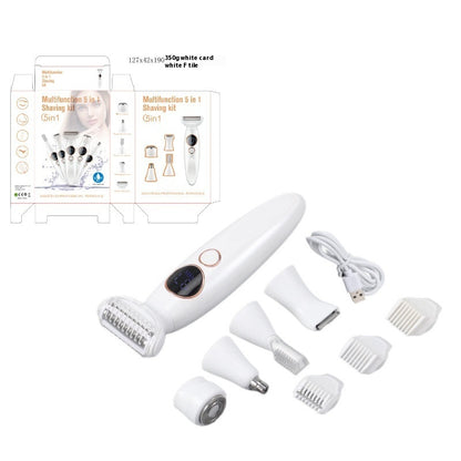 Rasoir multifonction 5‑en‑1 pour femme