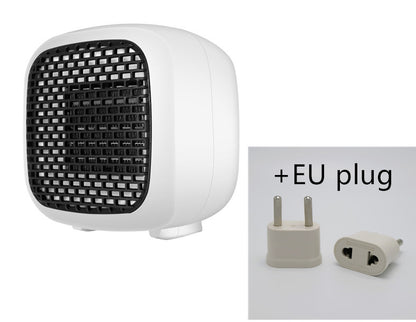 Mini chauffage de bureau portable – PTC céramique, compact et efficace