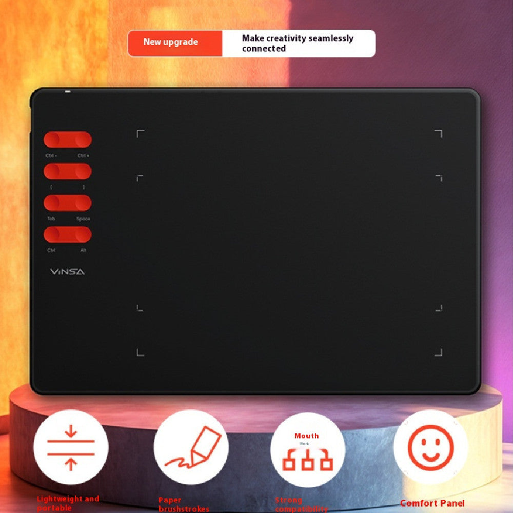 Wencai Drawing Board 16384 Level T505Pro Graphics Tablet