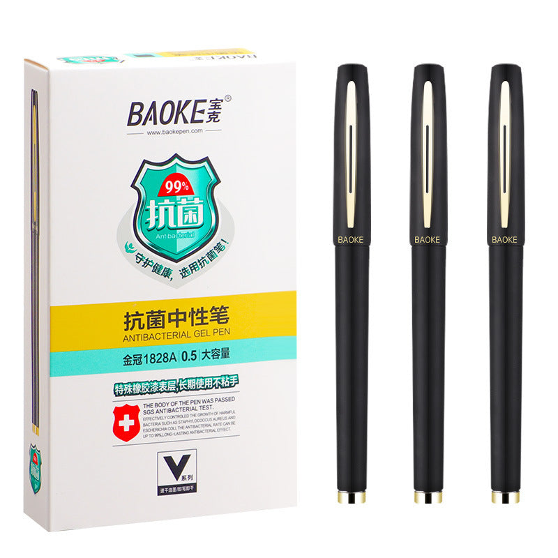 Stylo Baoke Antibactérien à Encre Aqueuse