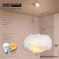 Lustre créatif en forme de nuage