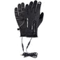 Gants chauffants cyclisme – polyester imperméable, écran tactile, rechargeables, usage extérieur hiver