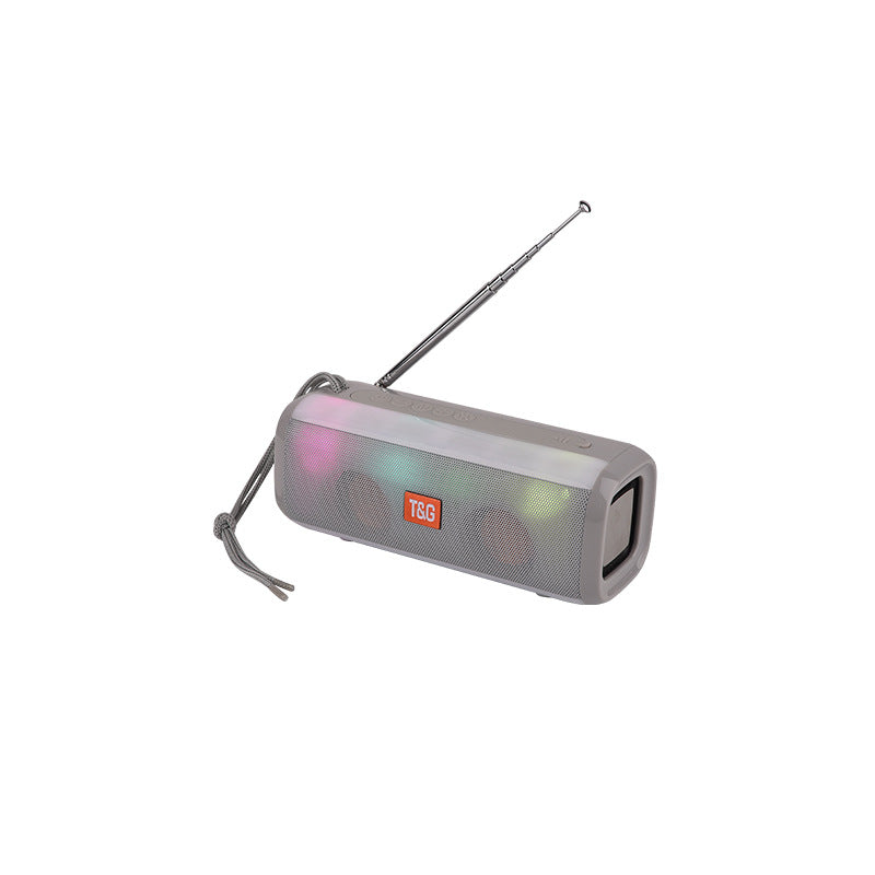 Radio Subwoofer Sans Fil avec Lumières Colorées – Enceinte Bluetooth Portable