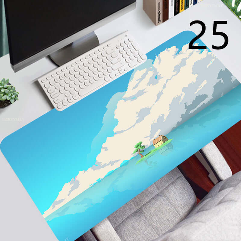 Tapis de Bureau Galaxy Pastel