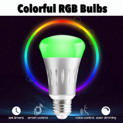 Ampoule LED Intelligente à Commande Vocale